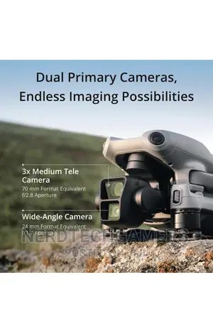 Dji Air 3 Fly More Combo With Dji Rc 2 (Screen Remote )