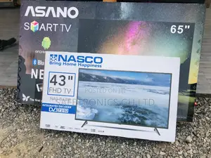 43 Inches Glossy Digital Black Satellite LED Nasco Tv 
