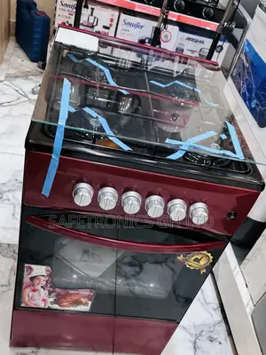 Volcano 4 Gas Oven With Grill 50x50 Red Burner Cooker