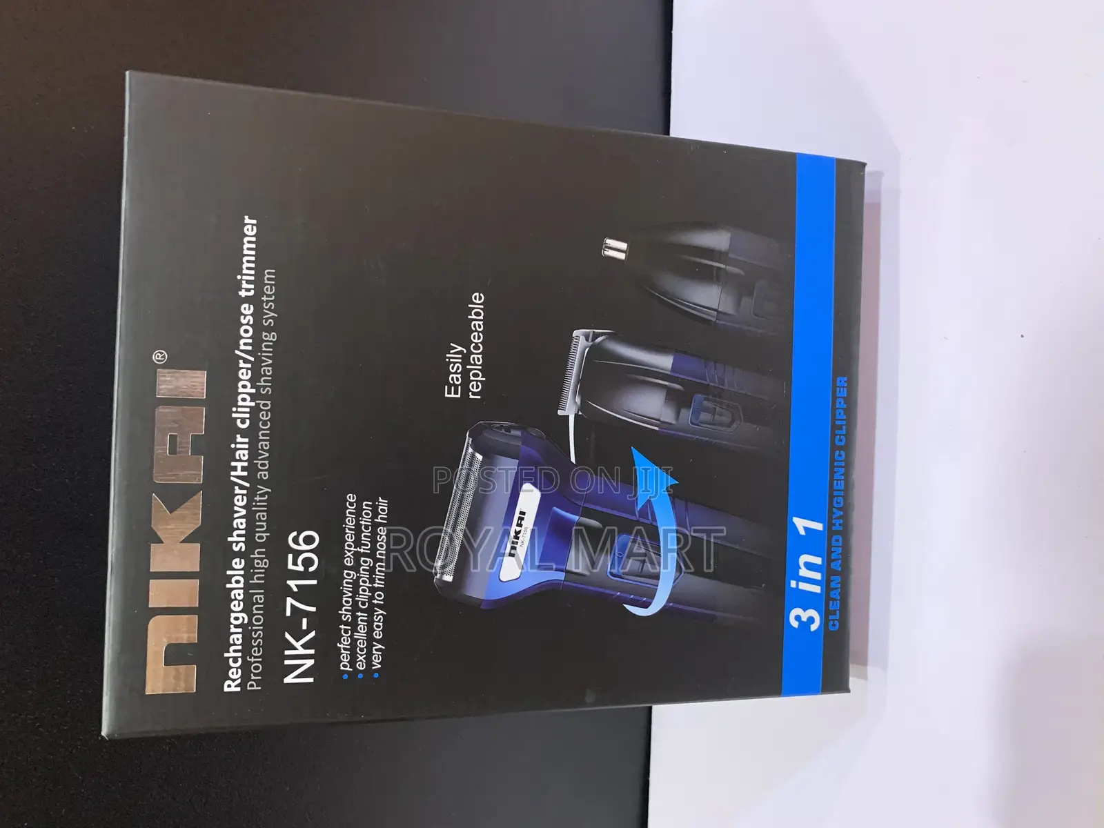 Hair and Nose Trimmer( 3in1)