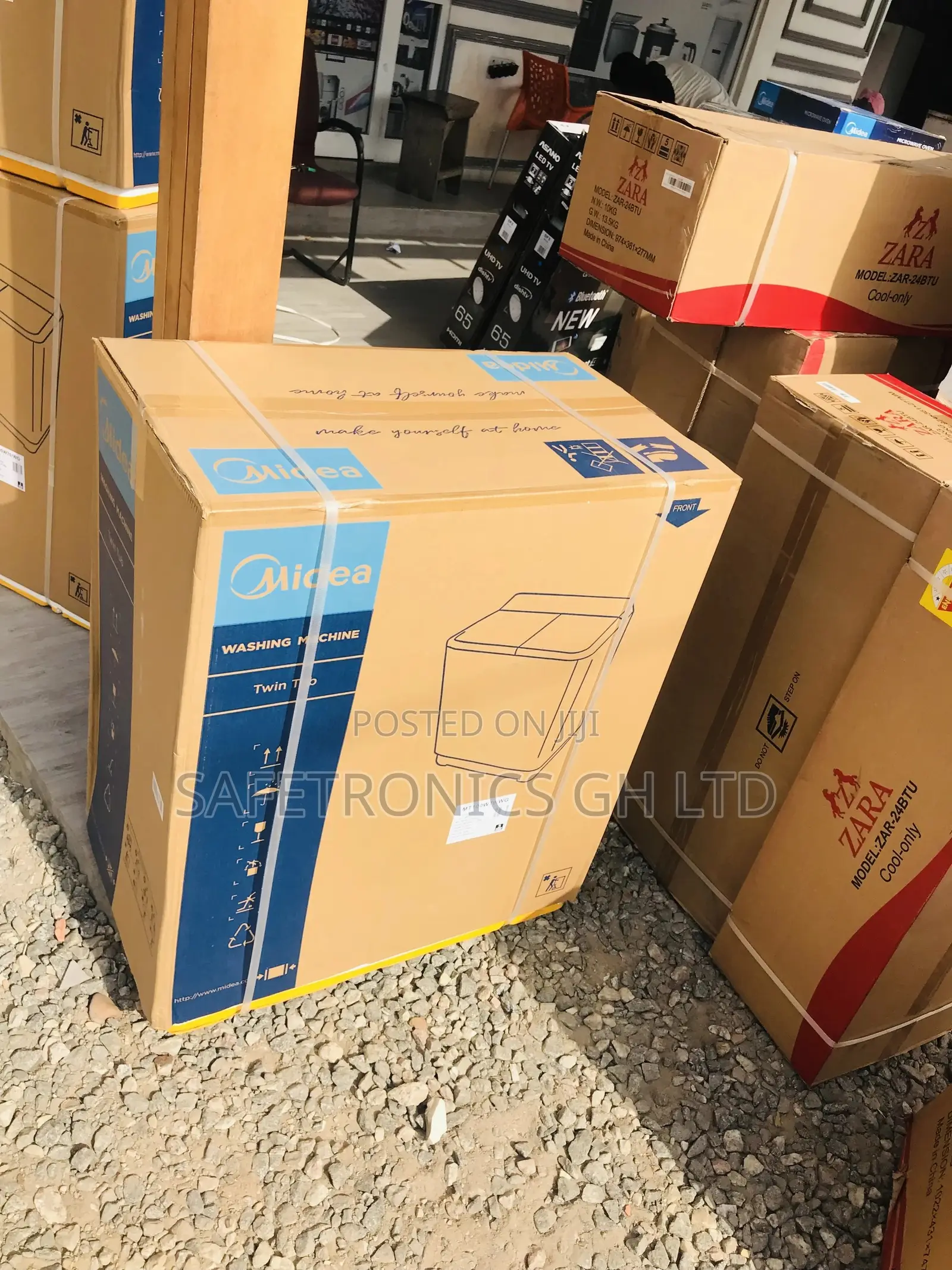 Twintubtopload Washingmachine Midea 7kgplastic Semiautomatic