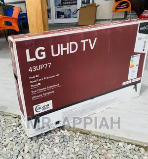 Shop Authentic Lg 43 Inch Uhd Tv(Black)
