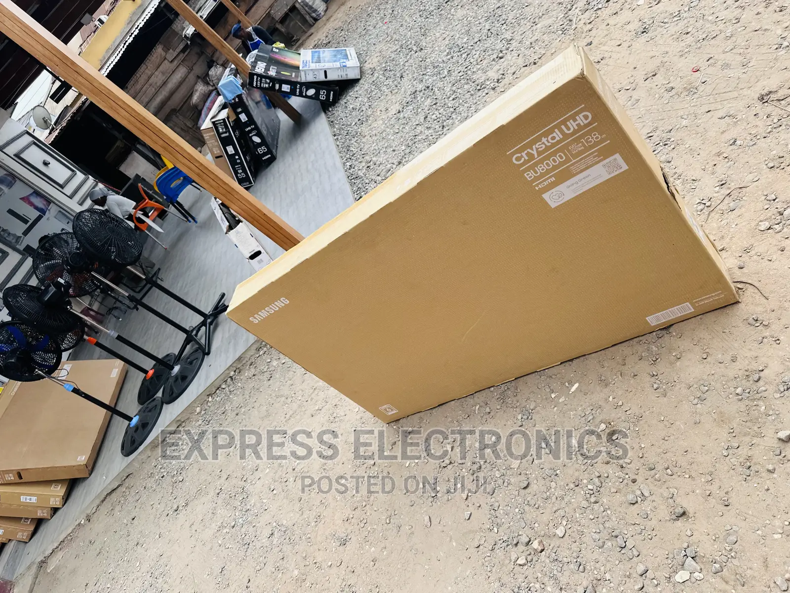 Big Screen Bliss Samsung 55”Bu8000 Uhd Smart Tv
