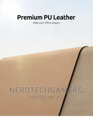 Ysagi Leather Desk Pad Protector, Office Desk Mat, Large