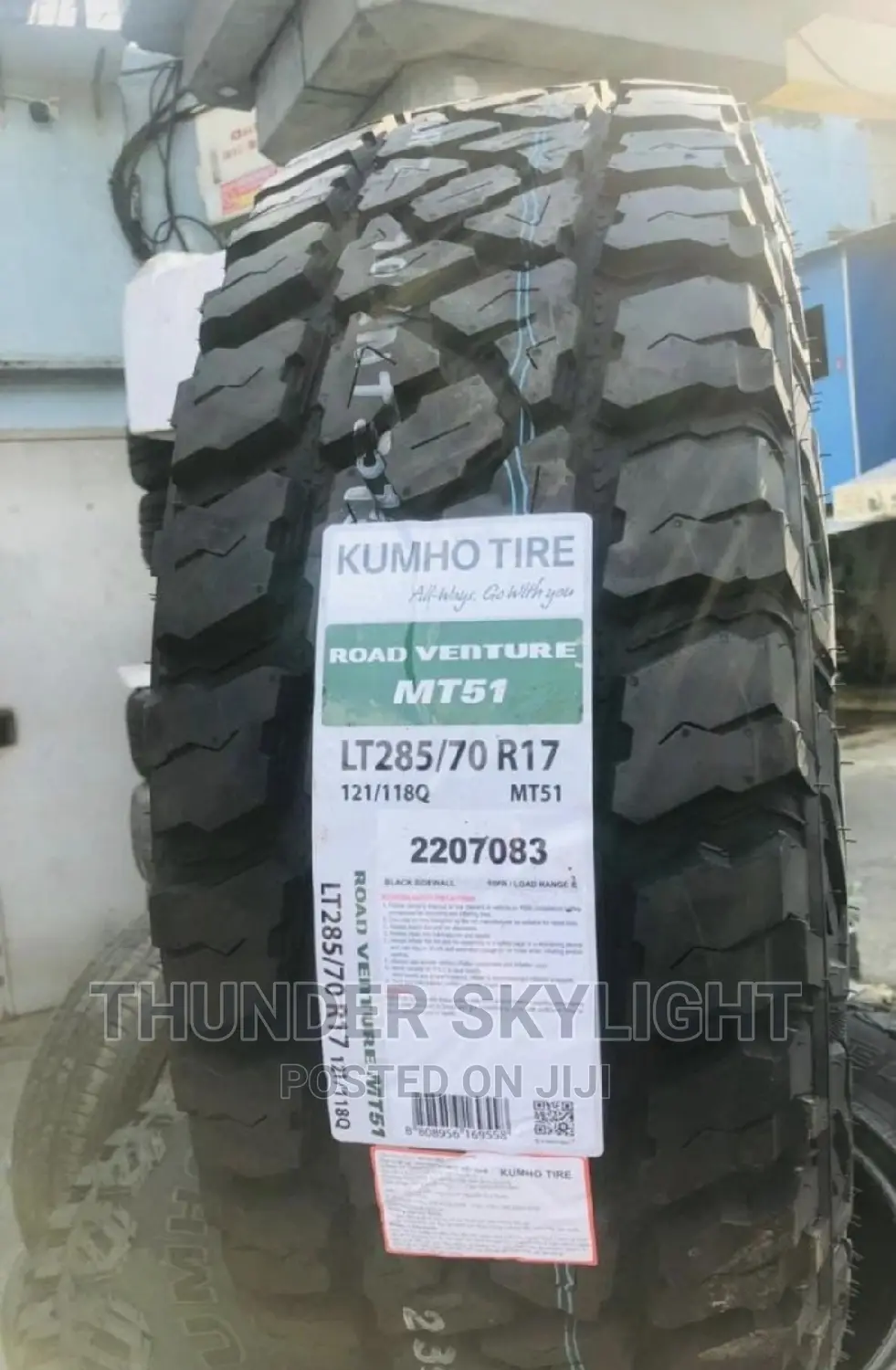 285/70r17 All Terrain Tyre Kumho