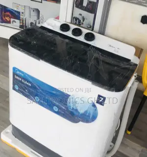 Topload Midea Washingmachine 7kg Semiautomatic Plastic