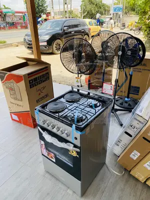 Shop Authentic Volcano 50x50 2 Electric + 2 Gas Burner,Gray.