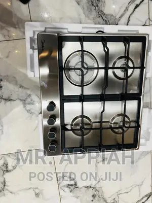 Energy and Cost Saving Midea 60G40ME 4gas Cooker Hob,Silver