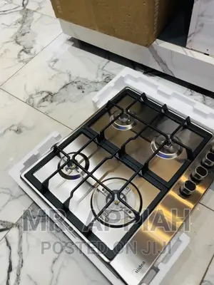 Classic Design Midea 60G40ME 4 Gas Burner Hob(Silver) 