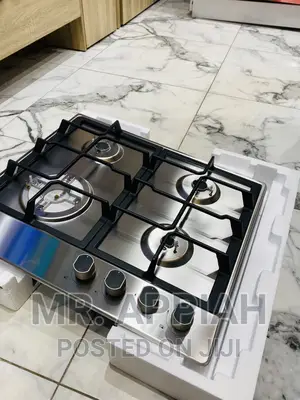 Unique Design Midea 4 Gas Cooker Hob(60x51cm)60G40ME,Silver