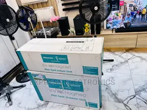Classy Hisense Split R410 Gas 1.5hp AC White Fresh Air Flow