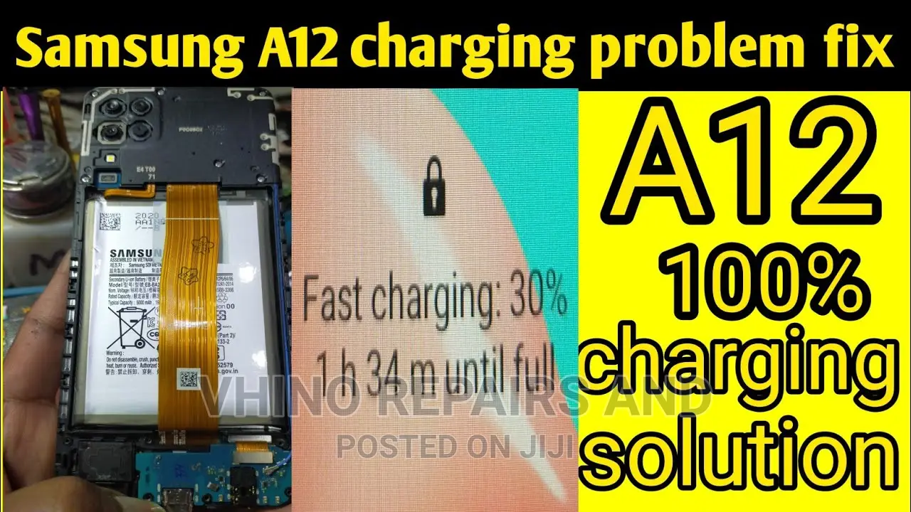 Original Samsung Galaxy A12 Charging System