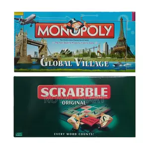 Monopoly + Scrabble Board Game