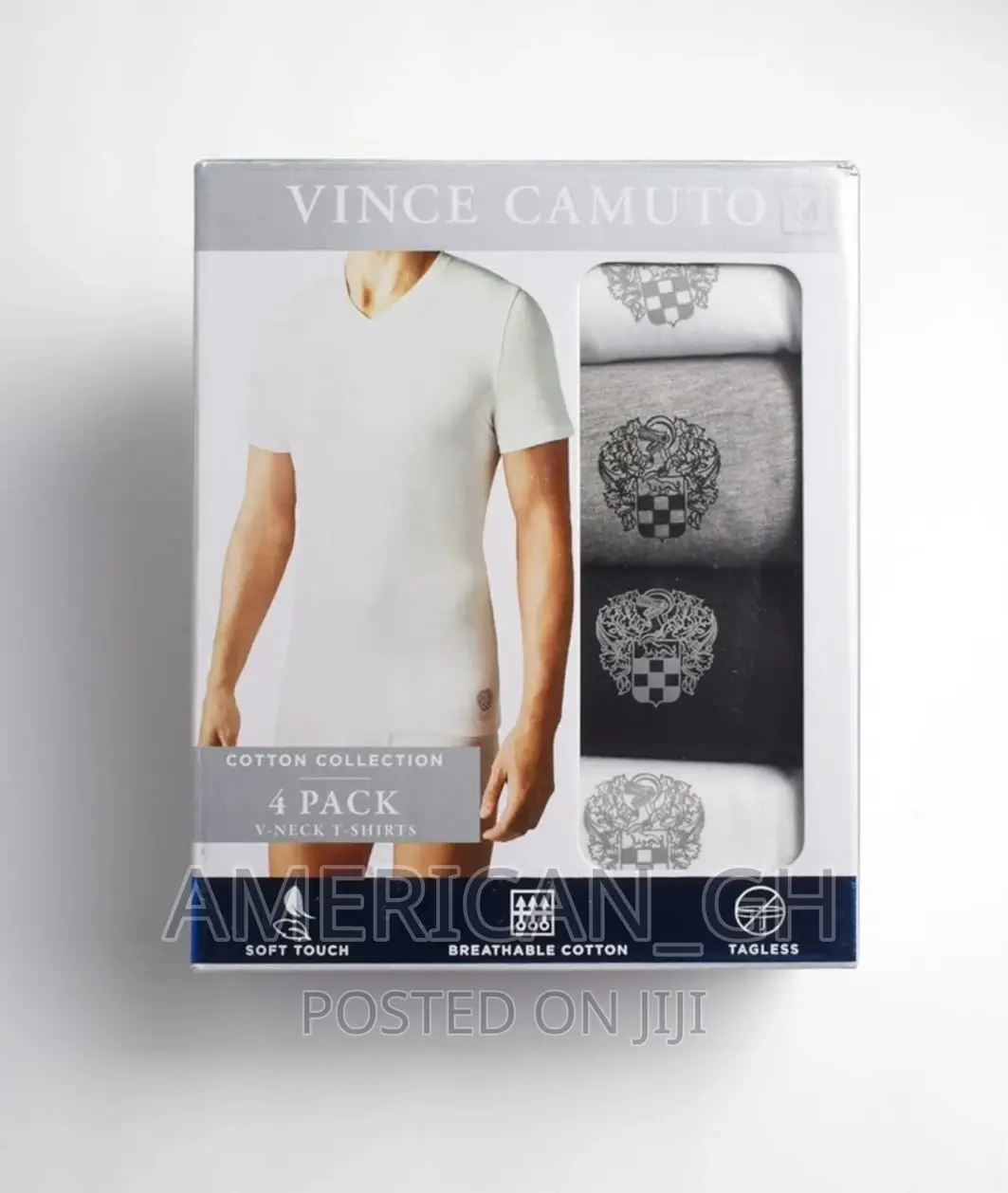 Vince Camuto v-Neck Rib-Tanks and Crew T-Shirts