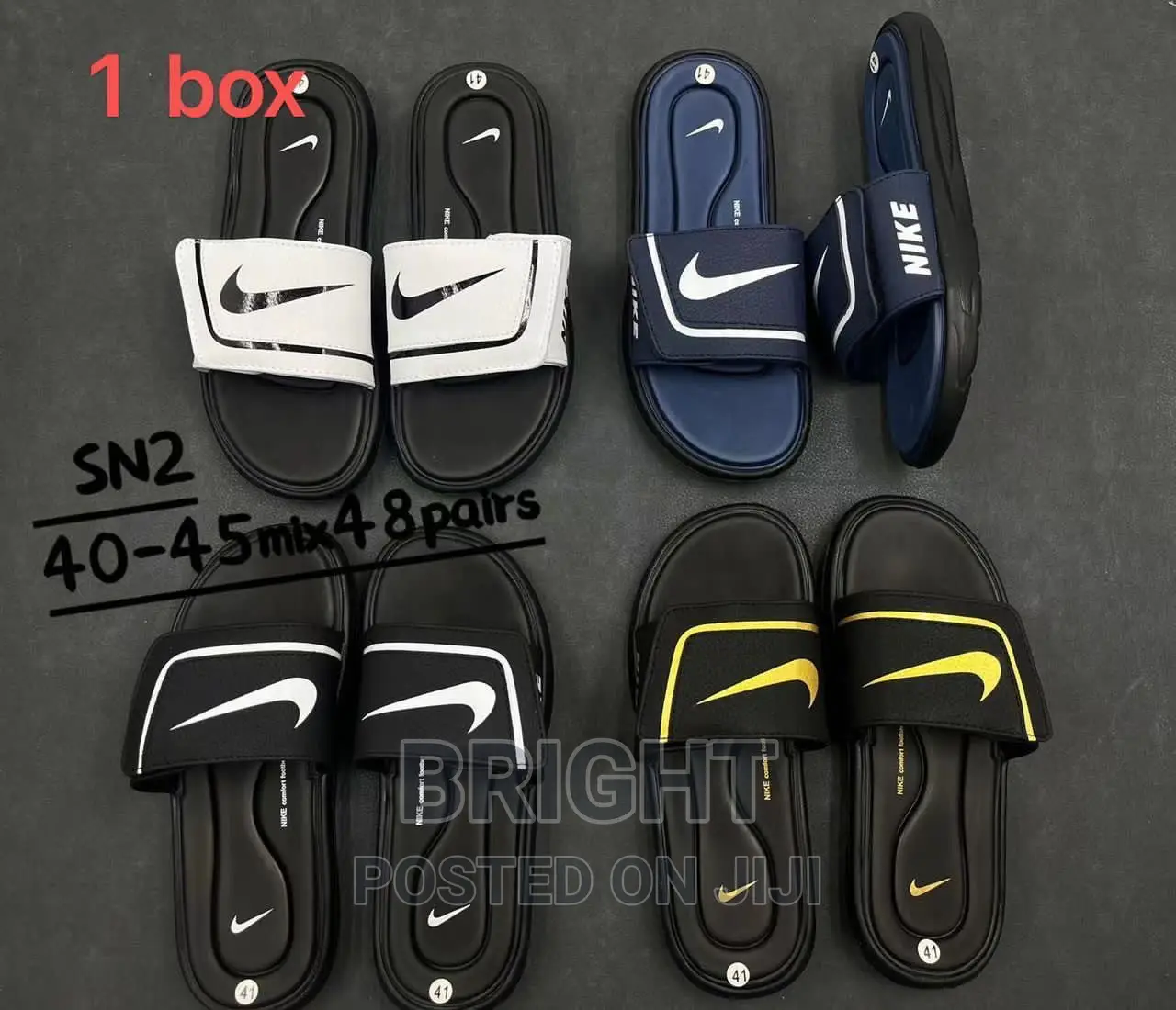 Adidas Slippers And Nike Slippers