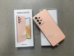 New Samsung Galaxy A33 5G 128 GB Orange