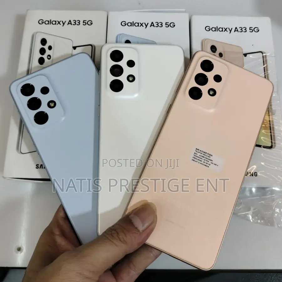 New Samsung Galaxy A33 5G 128 GB Orange