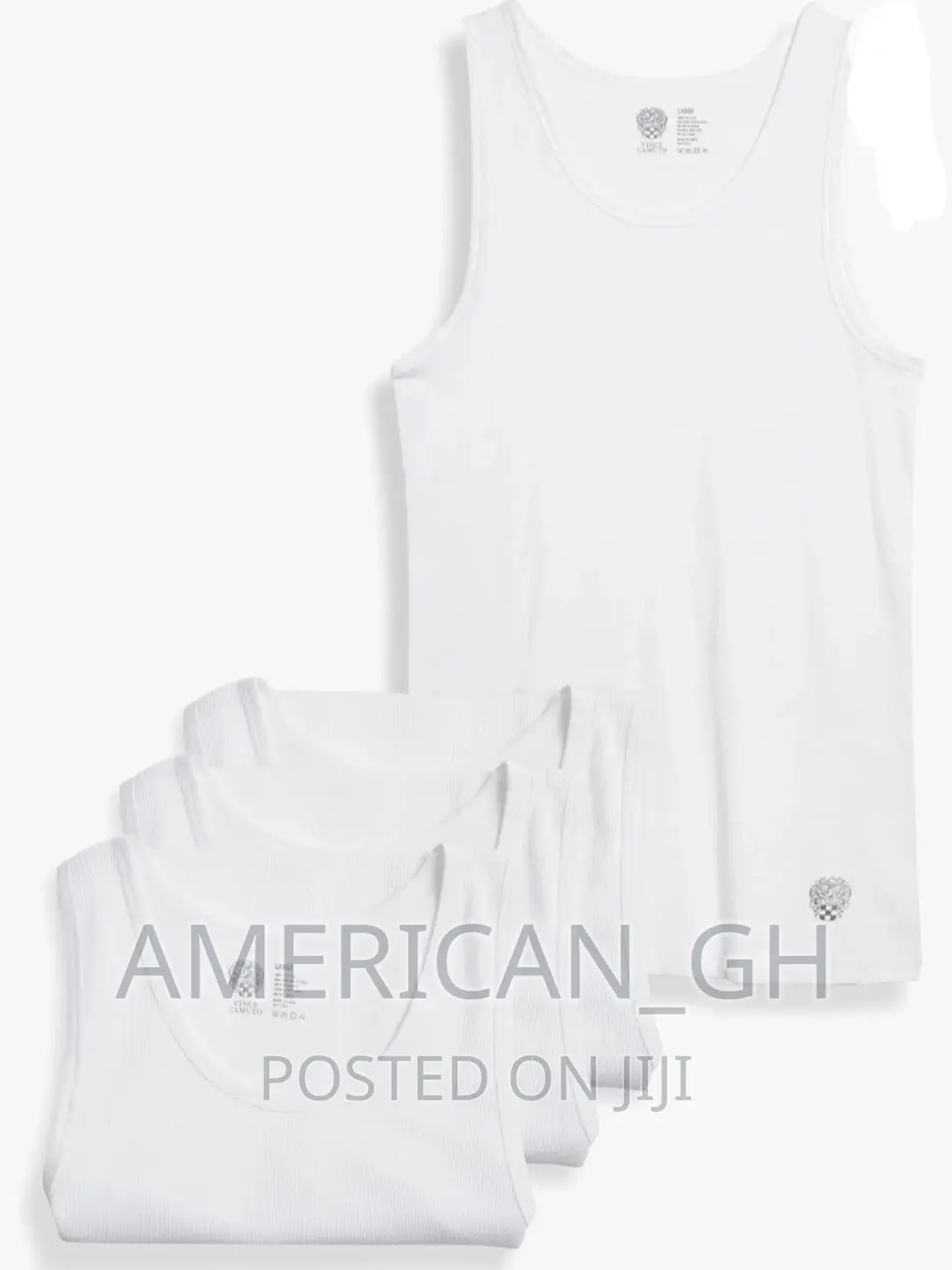 Vince Camuto v-Neck Rib-Tanks and Crew T-Shirts