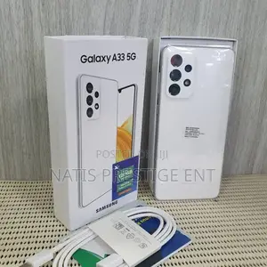 New Samsung Galaxy A33 5G 256 GB White