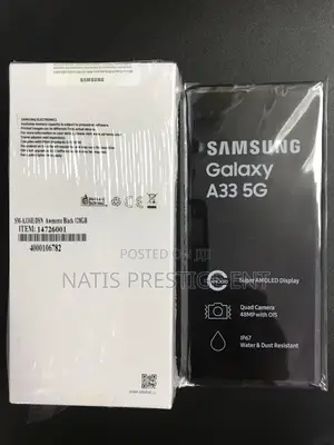New Samsung Galaxy A33 5G 256 GB Black