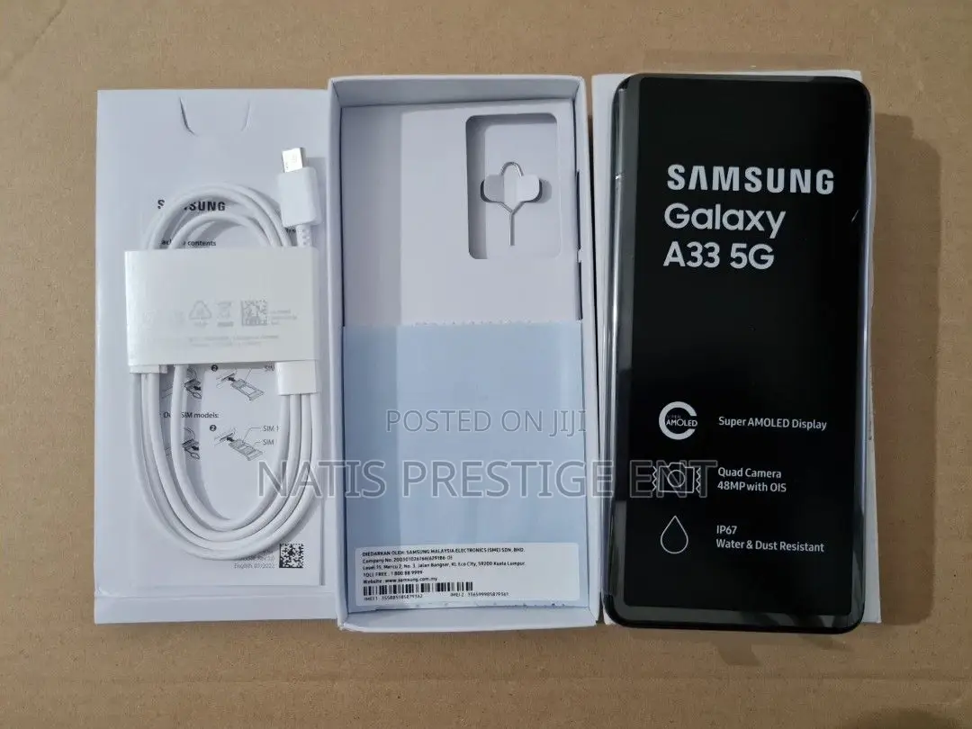 New Samsung Galaxy A33 5G 128 GB Black