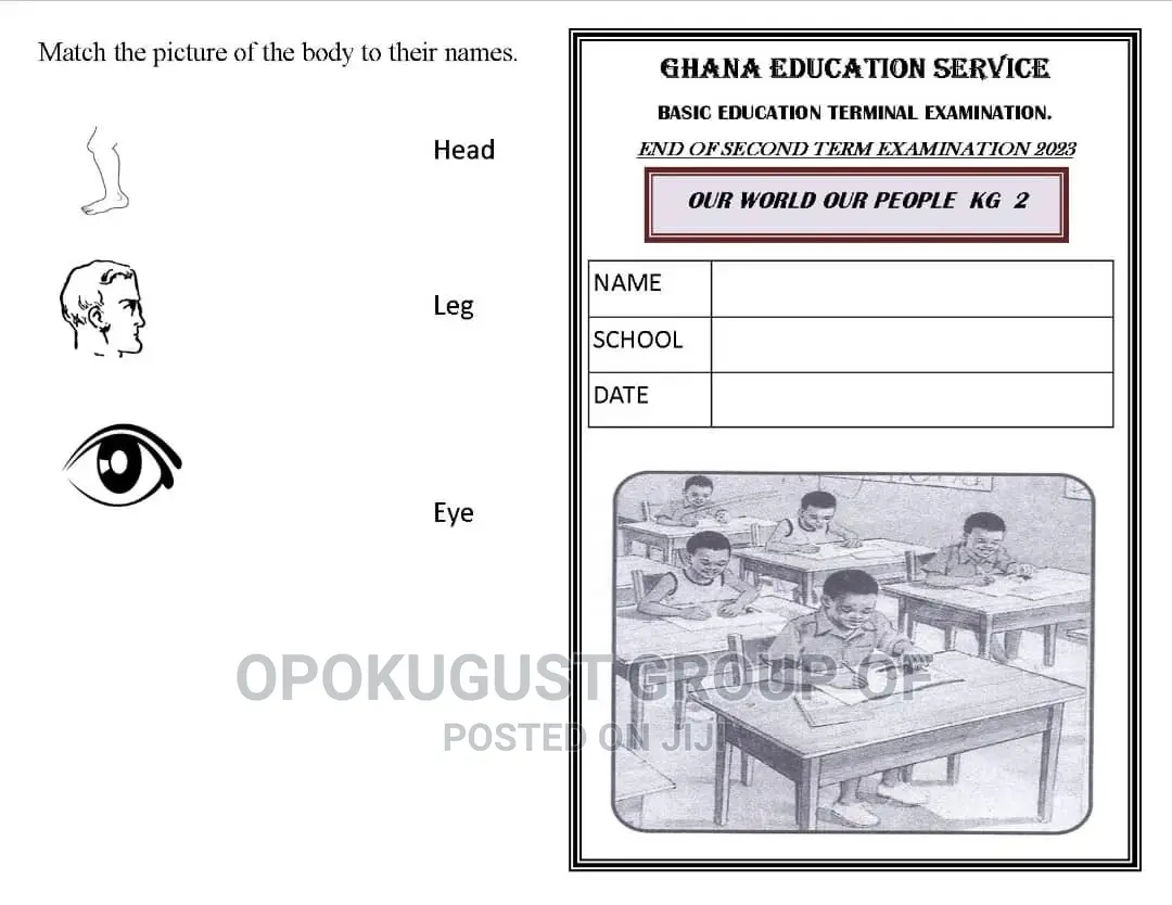 Examination Questions for Basic Schools
