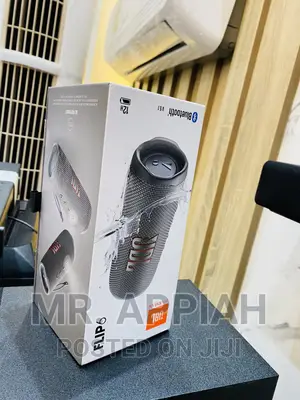 Durable and Affordable JBL Flip 6 Bluetooth Speaker(Gray).