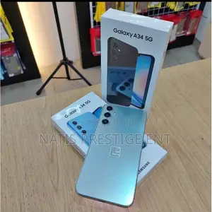 New Samsung Galaxy A34 5G 128 GB Silver