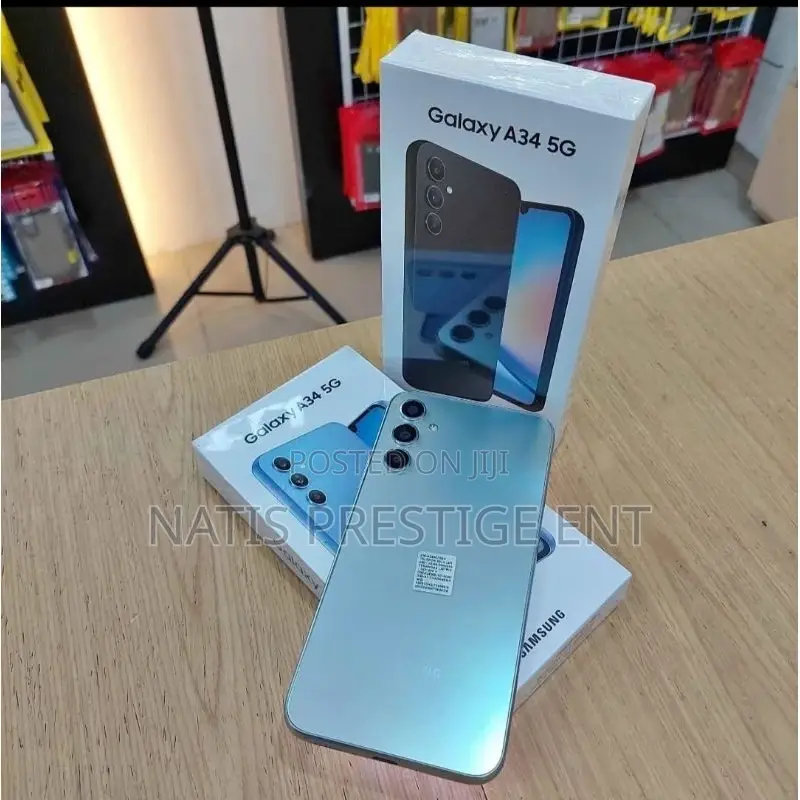 New Samsung Galaxy A34 5G 128 GB Silver