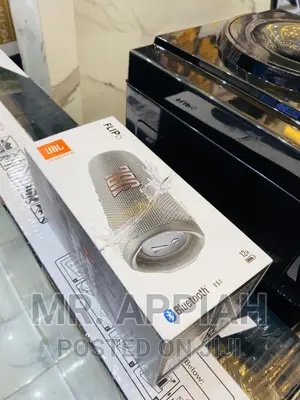Quality JBL Flip 6 Waterproof Bluetooth Speaker(Gray).