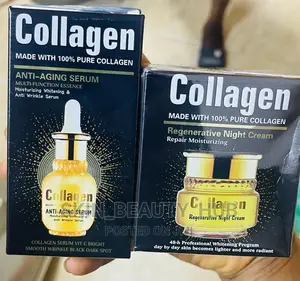 Collagen Regenerating Face Serum and Cream