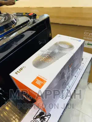 High Efficient JBL Flip 6 Bluetooth Portable Speaker(Gray).