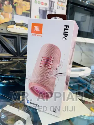 Fast,Reliable and Affordable JBL Flip 6 Speaker,Pink