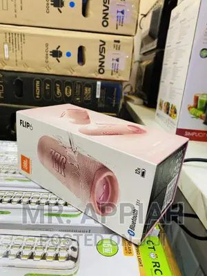 New JBL Flip 6 (Pink)Waterproof Bluetooth Portable Speaker.