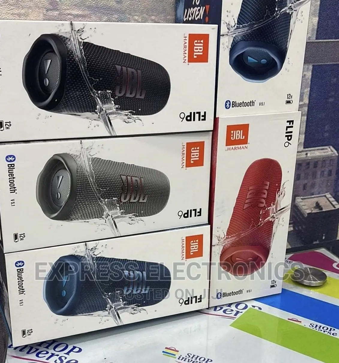 Hot Cake on Flip 6 Bluetooth Speaker JBL