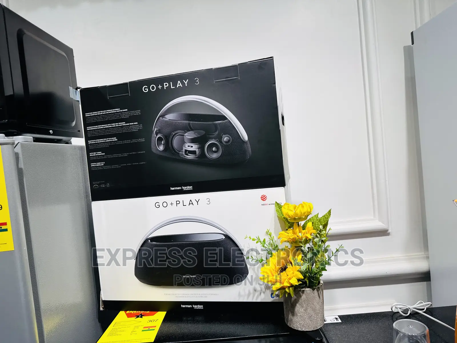 Eco Friendly Sleek Bluetooth Speaker Go+Play 3 Harman Kordon