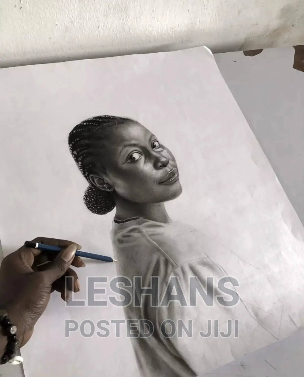Pencil Portrait Artwork