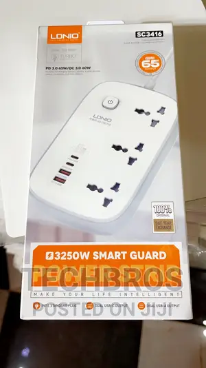LDNIO High Wattage Power Strip With 65W Gan Charging