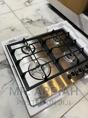 Adorable Midea Auto Ignition(60G40ME)4 Gas Burner,Silver.