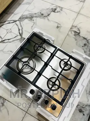 Auto-Ignition Midea 4 Gas Hob(60G40ME)Silver 60x51cm 