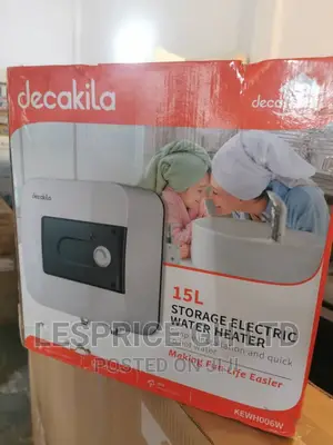 Decakila 15L Storage Water Heater