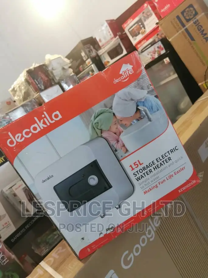Decakila 15L//Durable Storage Water Heater