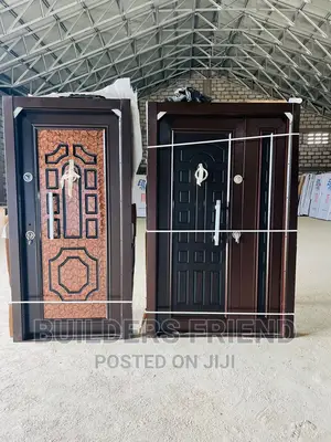 Main Entrance Heavy Turkish One Half Security Door Complete