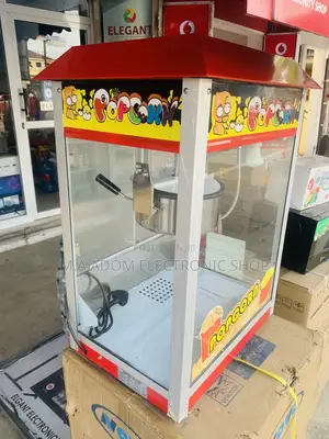 Fresh in Box Electric Popcorn Machine(Glass)
