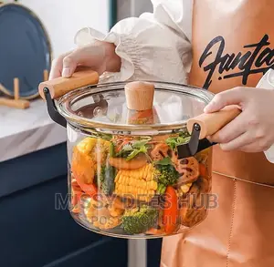 5.5L Glass Cooking Pot