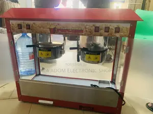 Fast and Effective Popcorn Electric Machine(Glass) 