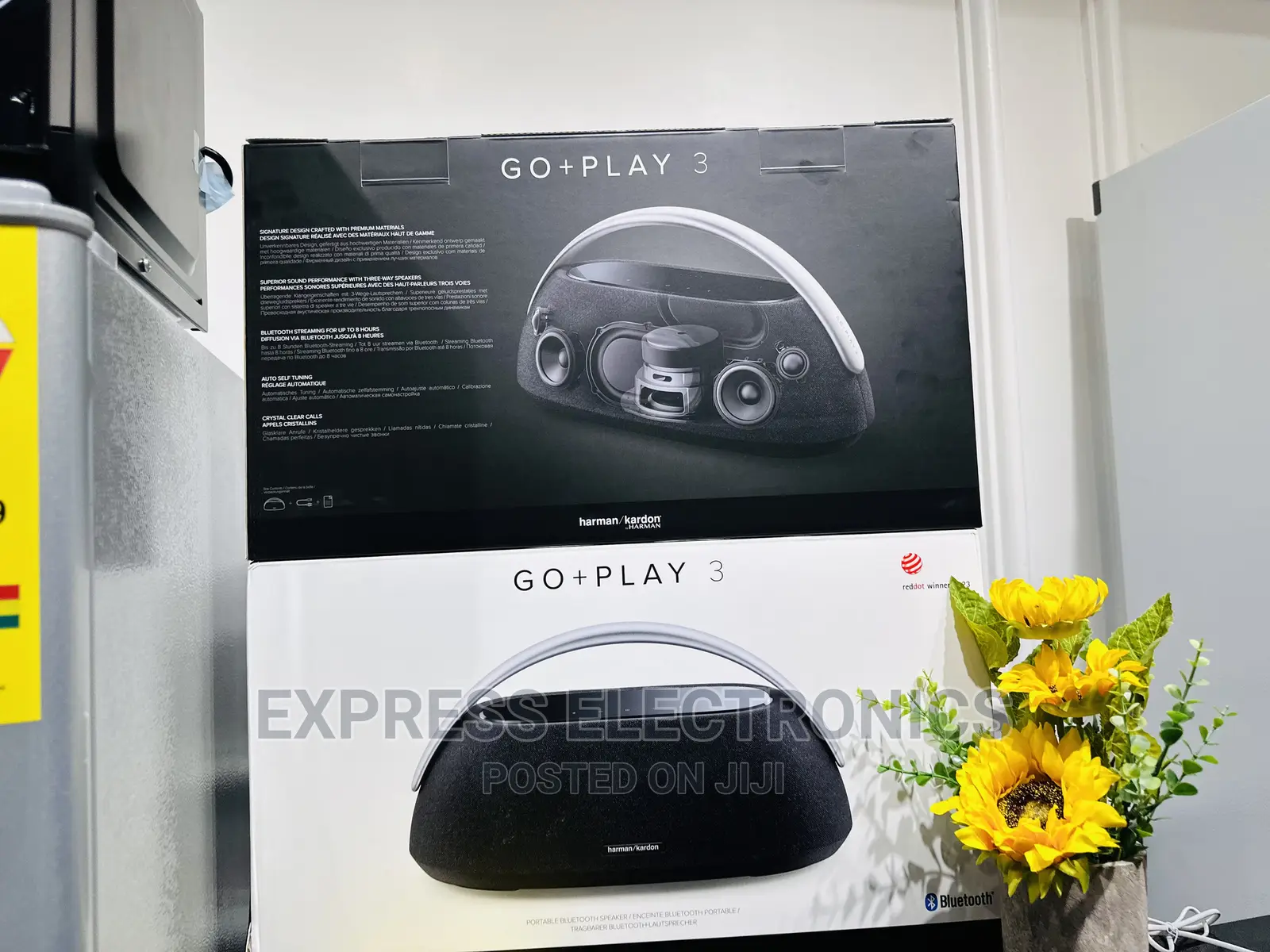 Better Sound Quality Harman Kordon Go+Play 3 Bluetooth