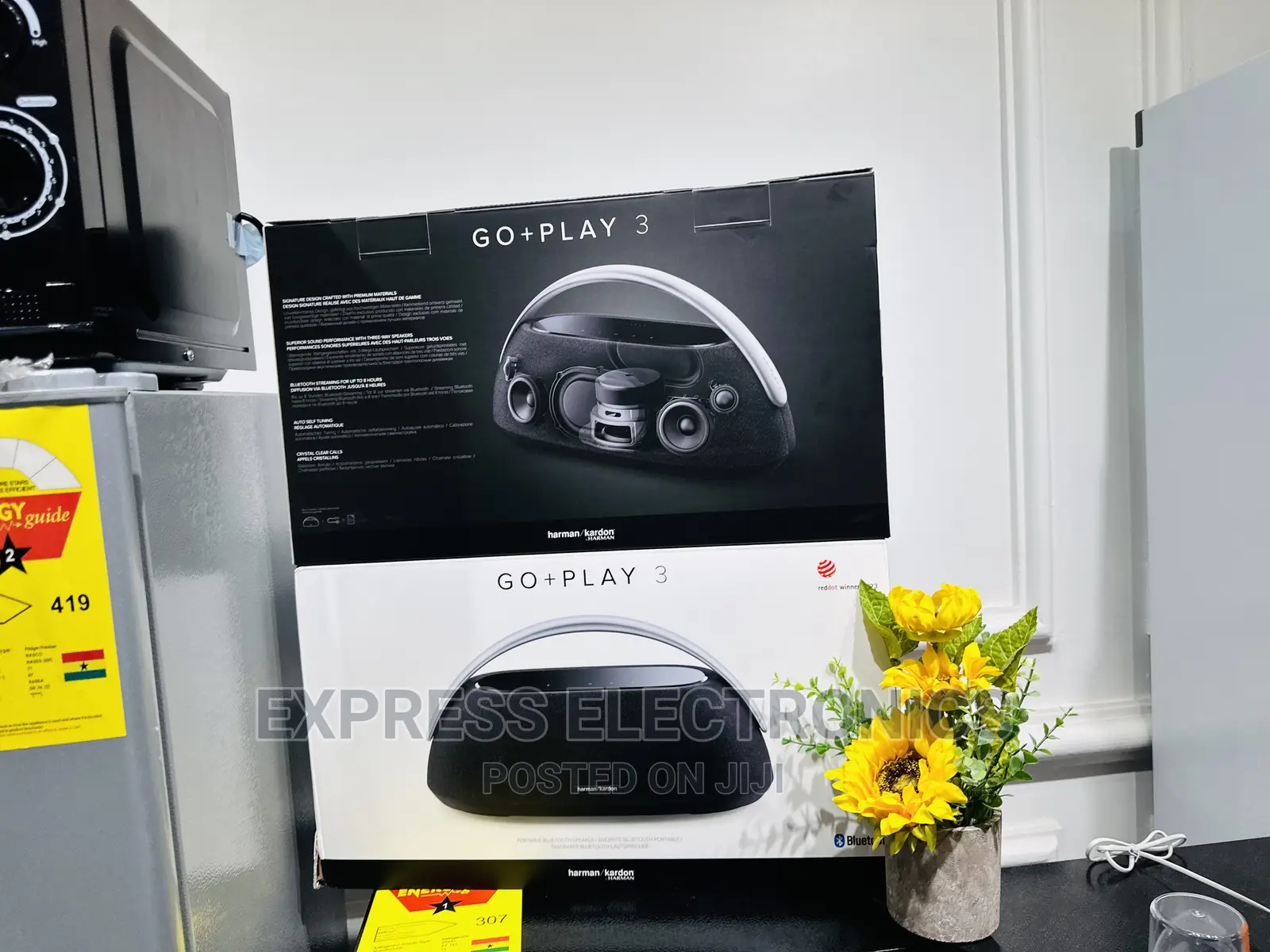 Rich Sound Bluetooth Speaker Harman Kordon GO+Play 3