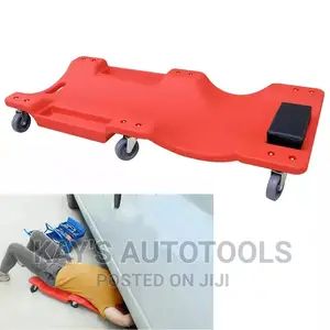 Quality Car Workshop Creeper Board With LED and Storage