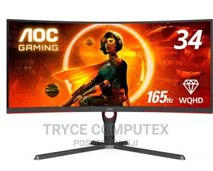 AOC 34inches Curved 165hz Monitor
